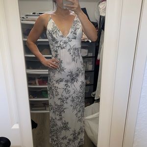 Small Flynn skye white maxi